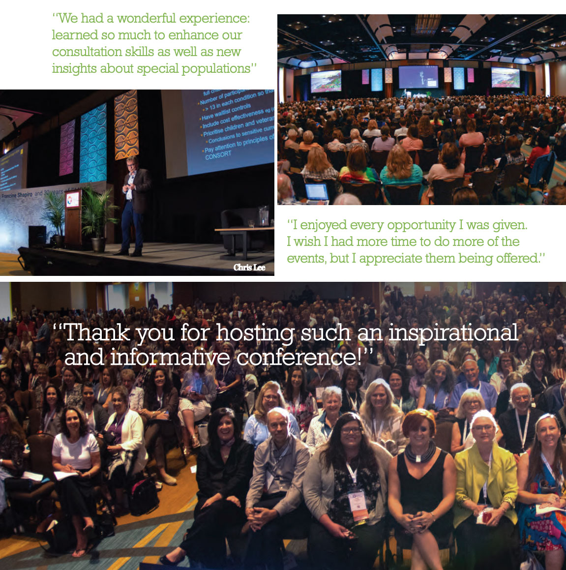 EMDRIA Conference 2019 Recap EMDR International Association