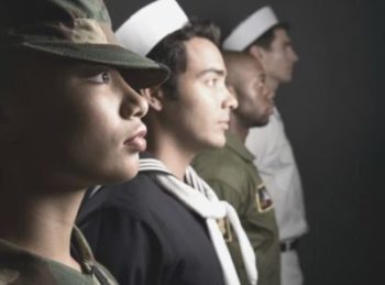 Service members from difference branches