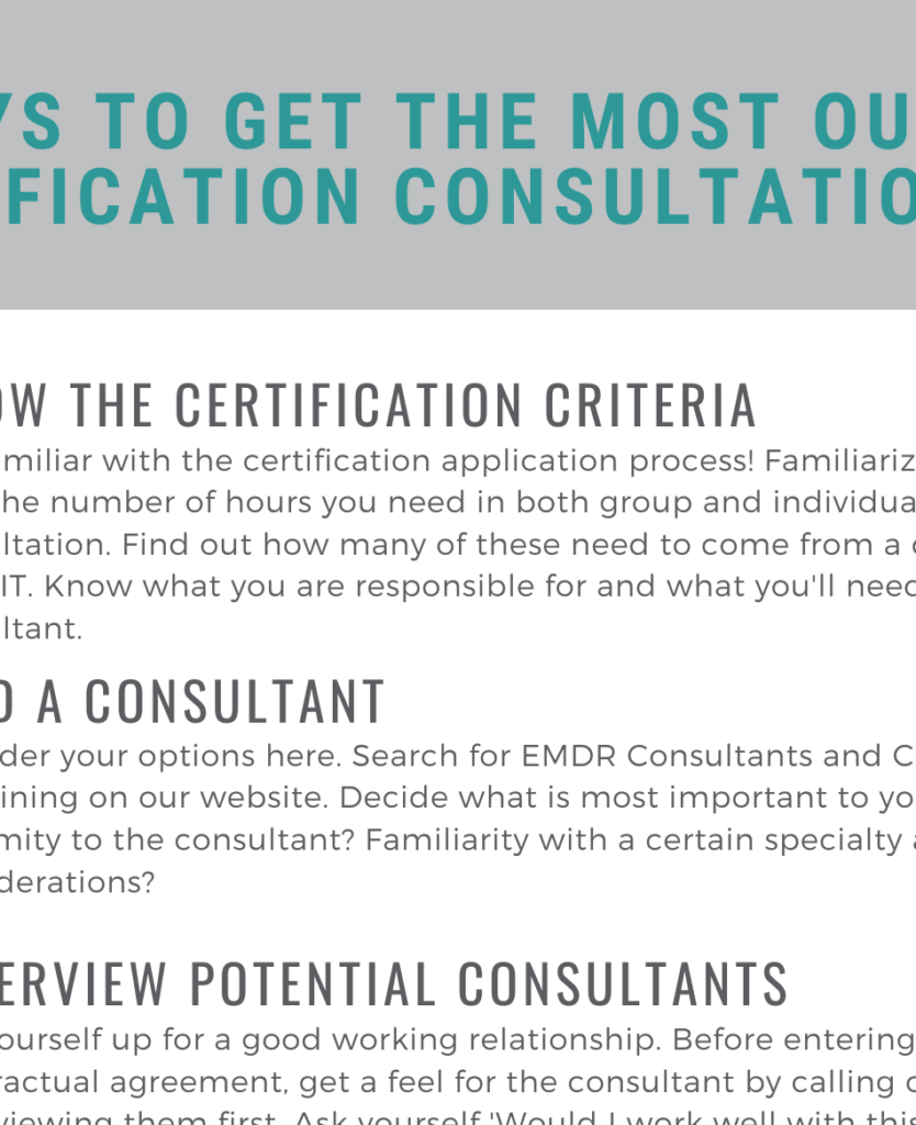 5 Ways to get the most out of EMDR Consultation (1)