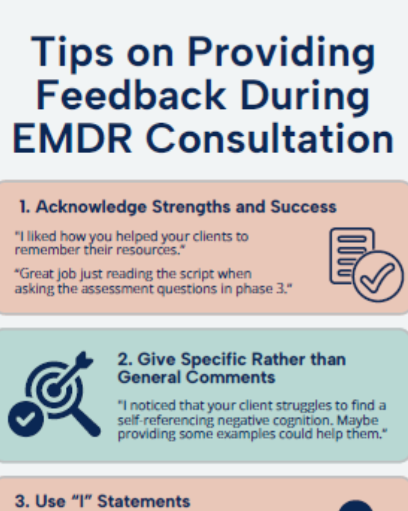 Tips on Providing Feedback During EMDR Consultation - FI
