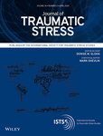 Cover of Traumatic Stress Journal, 1989