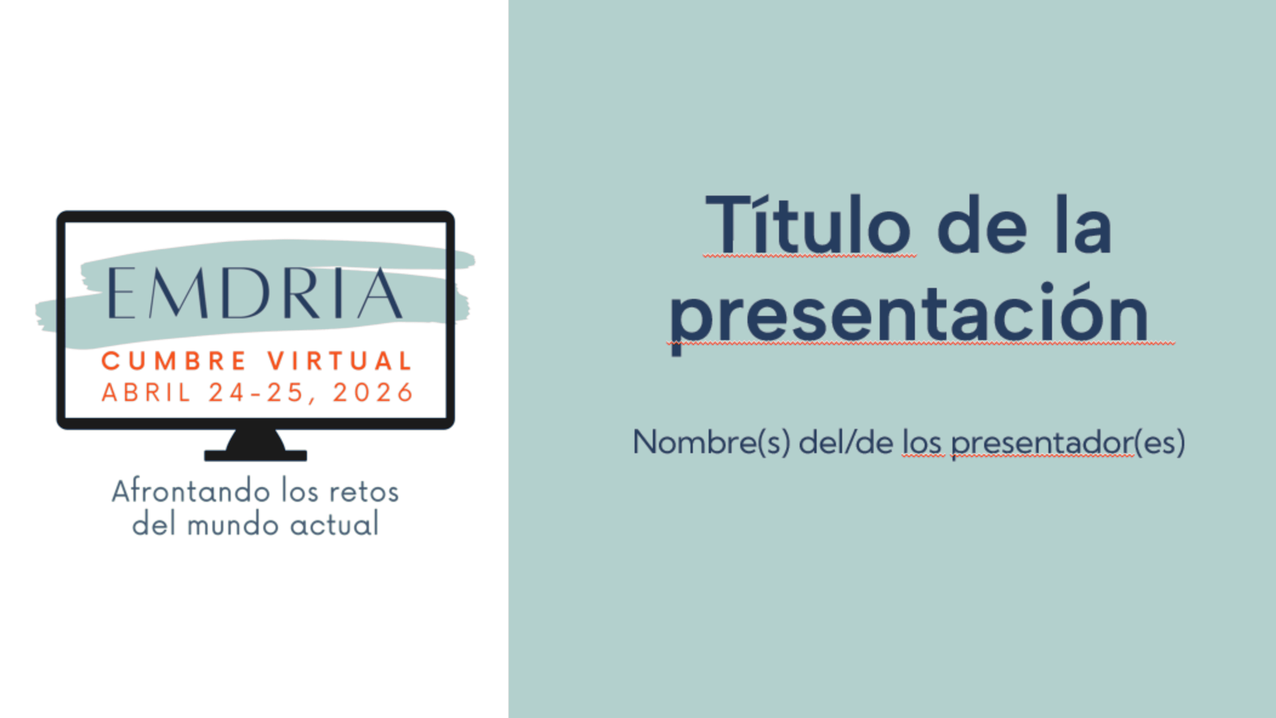 PPT Template Spanish Image